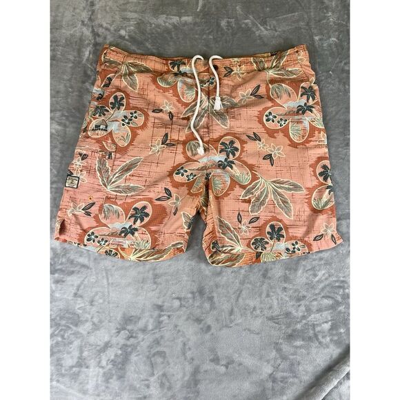 Tommy Bahama Relax Men' Large Swim Trunks Hawaiian Swimsuit Shorts - Picture 1 of 4